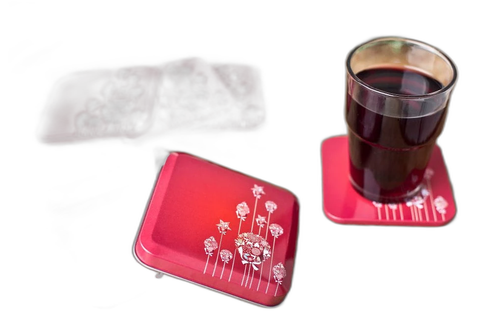 Korkuntersetzer für Glühwein