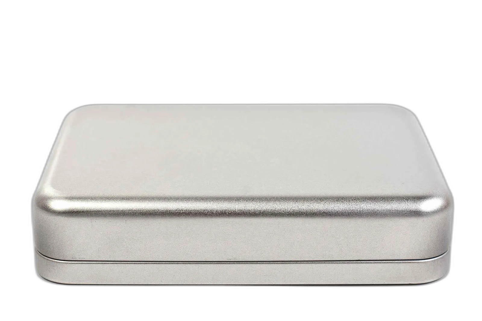 Eckige Metallverpackung aus Weißblech