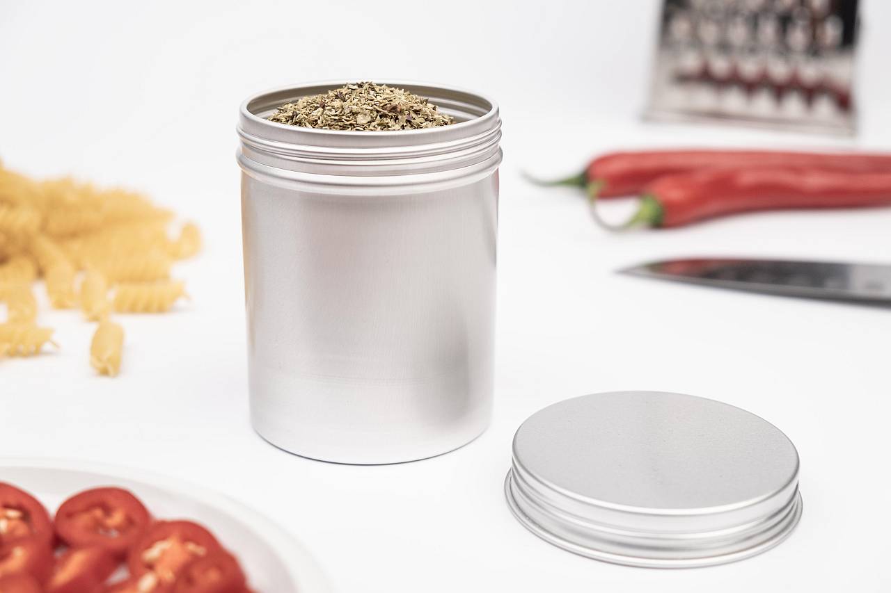 Runde 250 ml Alminiumverpackung