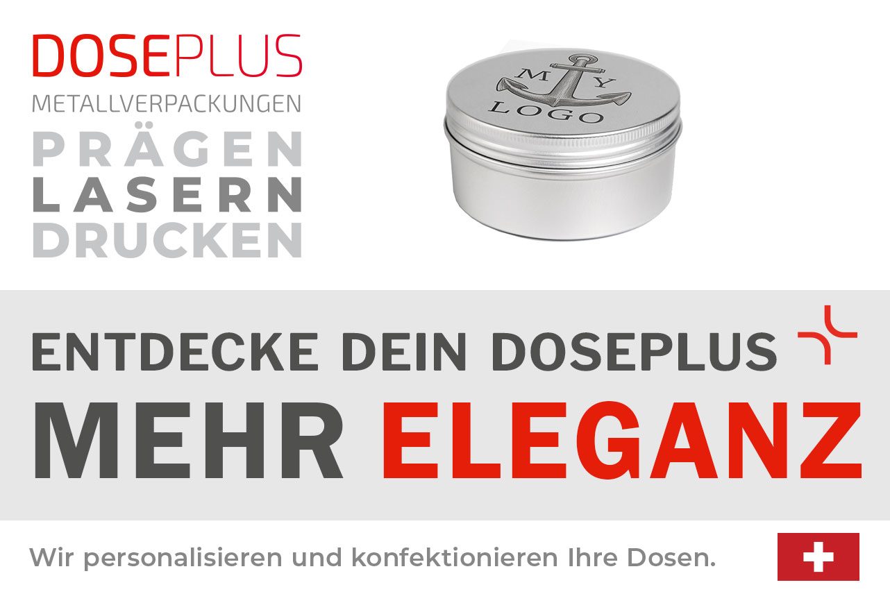 Doseplus Seifendose DSS 060 aus Metall – entdecke dein Doseplus, mehr Eleganz. Elegante, langlebige Aufbewahrungsdose für Seifenstücke.