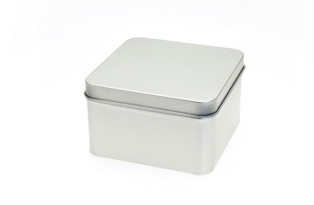 Quadratische Metallverpackung für Zubehör