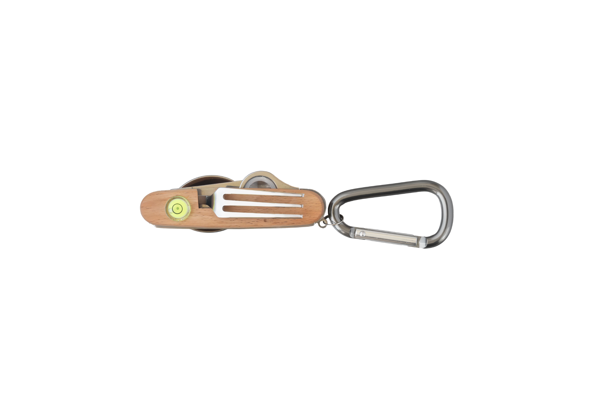 Kinder-Outdoor-Besteck Junger Explorer mit Karabiner am Rucksack