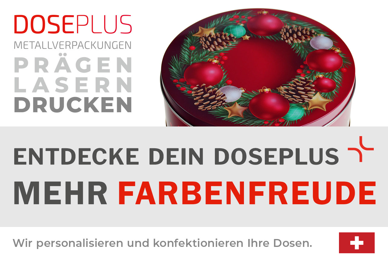 Runde Gebäckdosen
