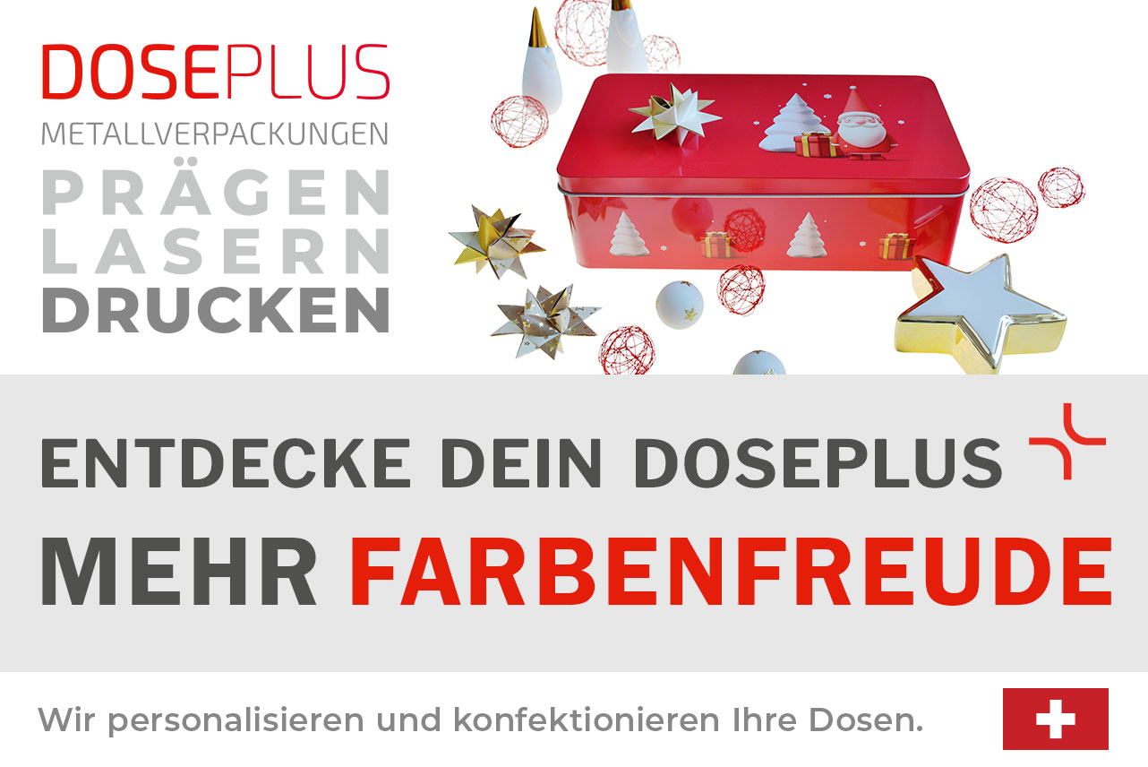 Stollenverpackung aus Weißblech