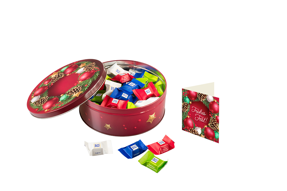 Weihnachtliche Plätzchendosen
