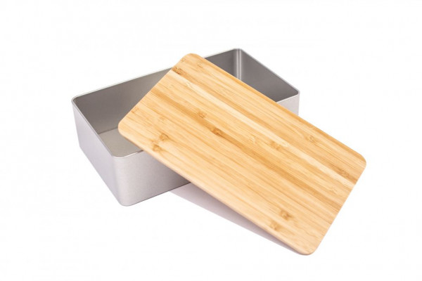 Stollendose mit Bambusdeckel